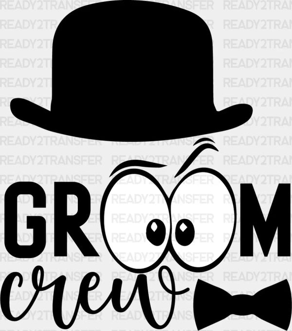 Groom Crew - Bachelor Iron On DTF Transfer