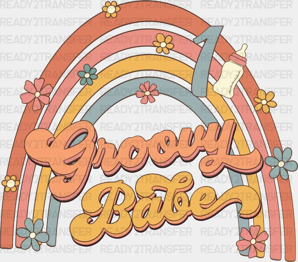 Groovy Babe DTF Transfer