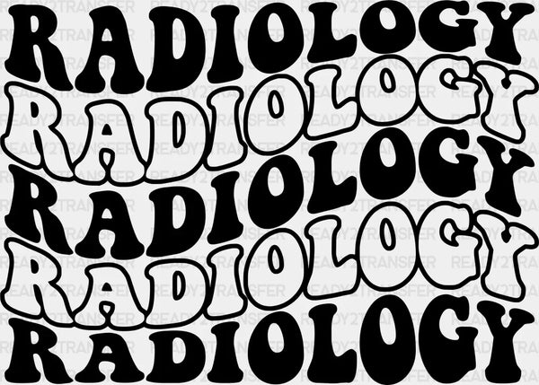 Groovy Radiology Design  - Radiology DTF Transfers