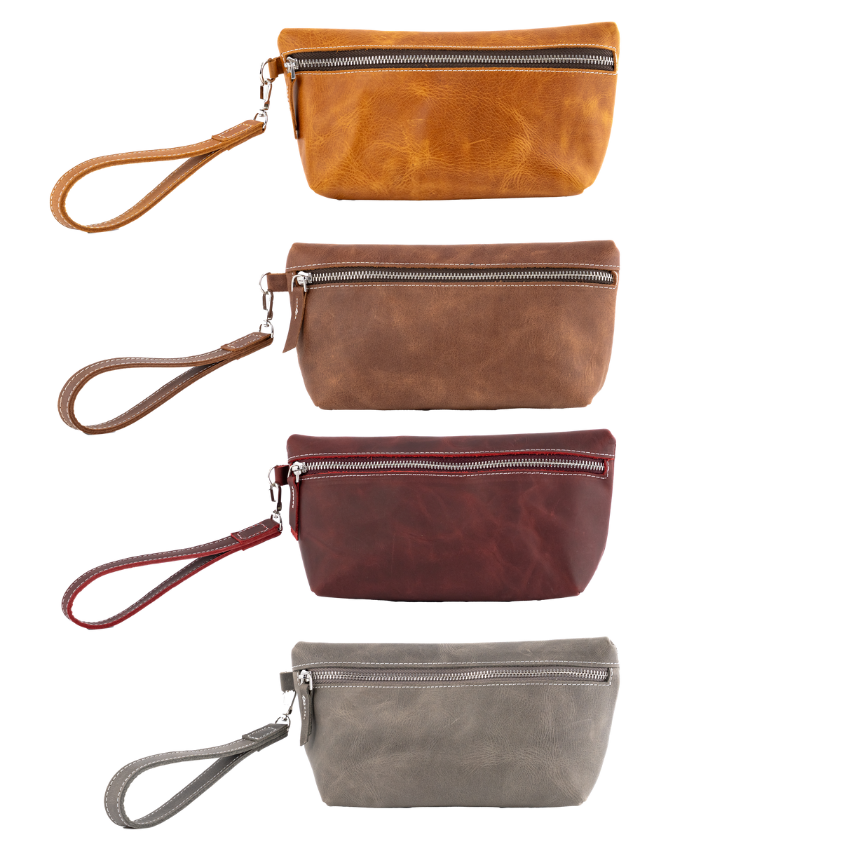 Custom Engraved Leather Makeup Bag V2 for Women Transfer Kingdom