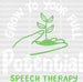 Grow To Your Full Potential Speech Therapy Design - Therapist DTF Heat Transfer ready2transfer White