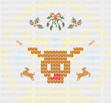 Guiding Joy Through The Starlit Skies - Christmas DTF Transfer ready2transfer