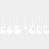 Guitars - Music DTF Transfers ready2transfer Light Color Design (See Imaging)
