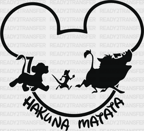 Hakuna Matata Disney Dtf Transfer