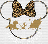 Hakuna Matata Disney Safari Dtf Heat Transfer Vacation Design Mickey Minnie