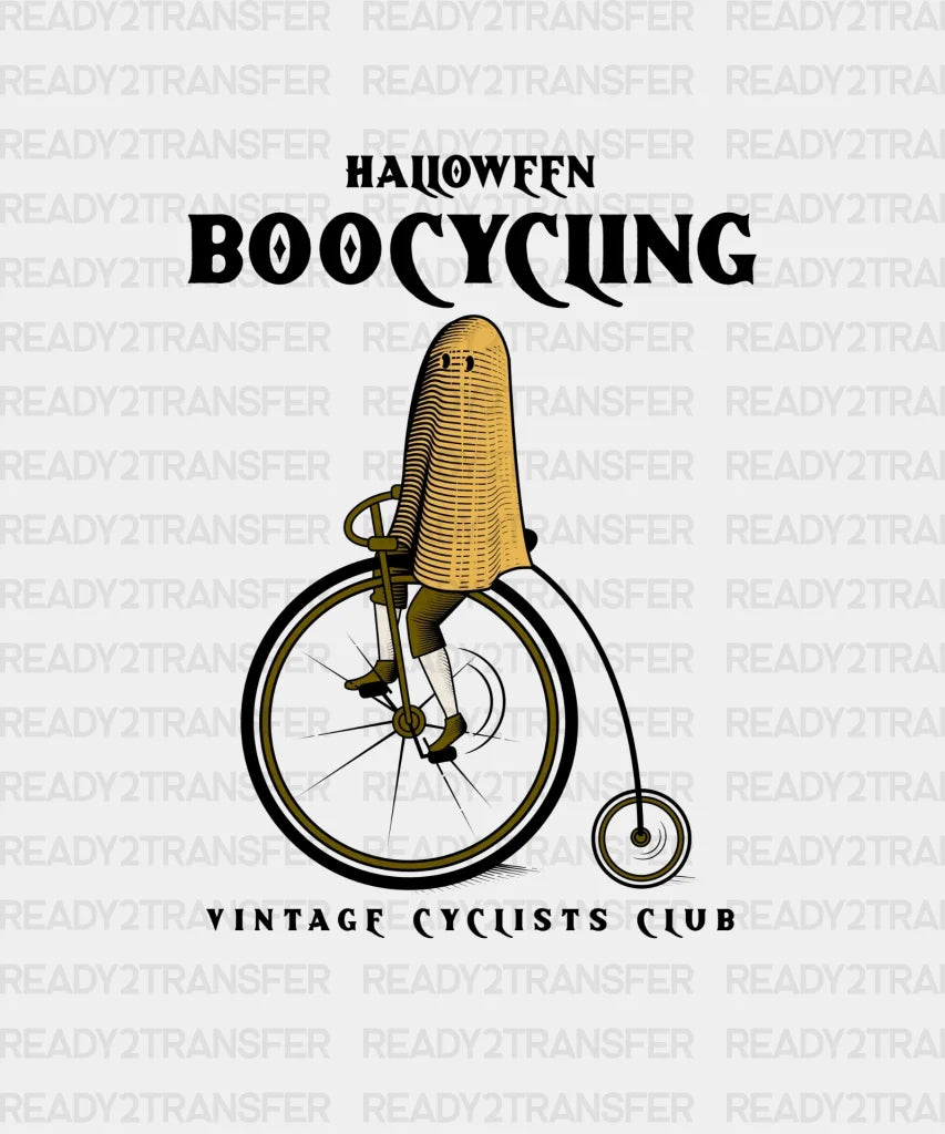 Halloween Boocycling Dtf Transfer