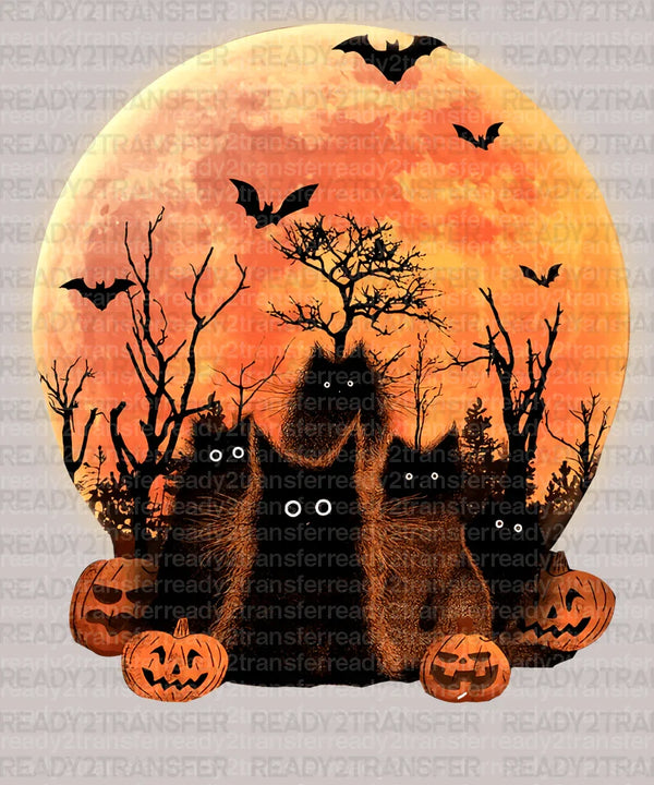 Halloween Cats DTF Transfer