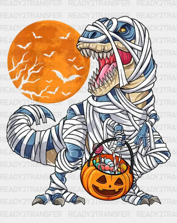 HALLOWEEN DINOSAUR DTF Transfer