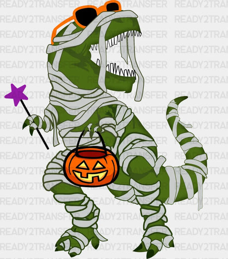 Halloween Dinosaur Dtf Transfer