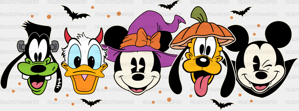 Halloween Disney Friends Disney DTF Transfer – Ready2Transfer