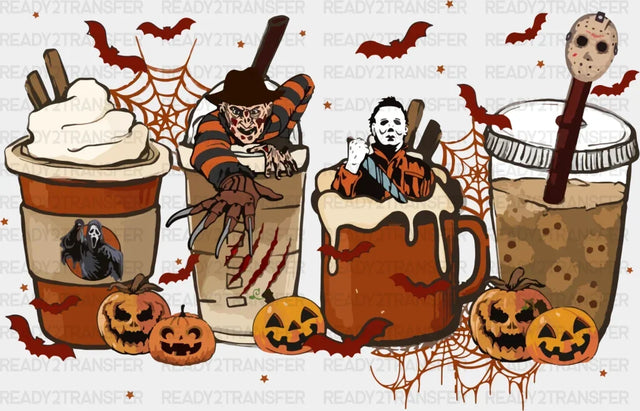 Halloween Drinks Dtf Transfer