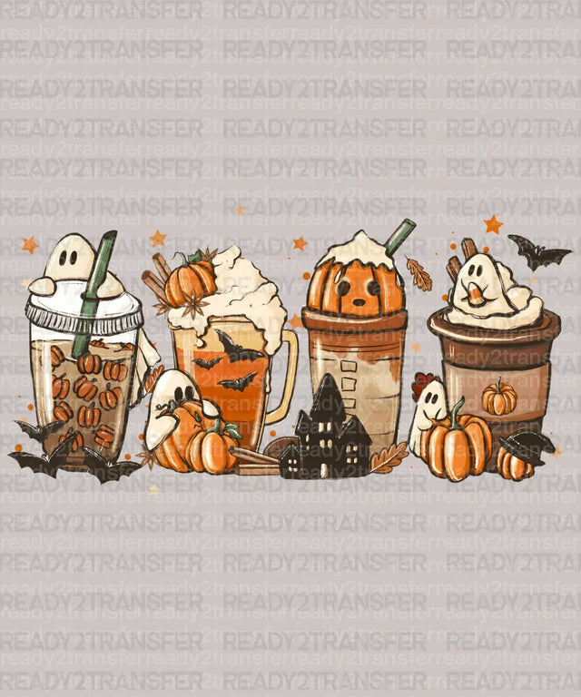 Halloween Drinks Mid DTF Transfer - ready2transfer