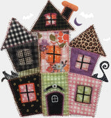 Halloween House & Bats - Halloween DTF Transfer Adult Unisex - S & M (10’’) / Light Color Design (See Imaging)