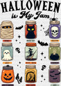 Halloween Is My Jam - Halloween DTF Transfer ready2transfer Dark Color Design (See Imaging)