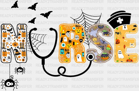 Halloween Nurse Dtf Transfer