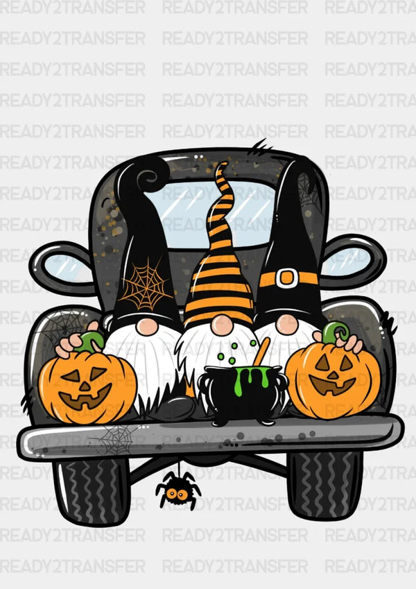 HALLOWEEN TRUCK DTF Transfer