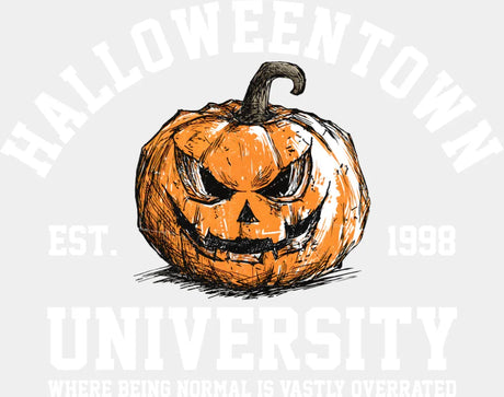 Halloweentown University Halloween DTF Transfer Adult Unisex S & M (10’’) / Light Color Design (See Imaging)