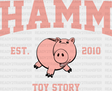 Hamm Est. 2010 Toy Story Disney Dtf Transfer