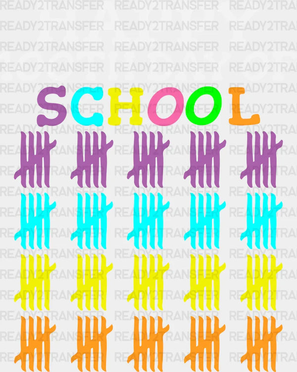 HAPPY 100TH DAY OF SCHOOL DTF Transfer