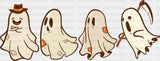 Happy And Sad Ghost DTF Transfer ready2transfer