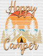 Happy Camper Dtf Heat Transfer Vacation Design Vacay Mode