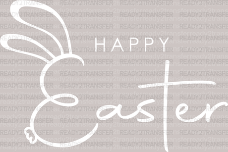 Happy Easter Cross DTF Heat Transfer, Easter Design - ready2transfer