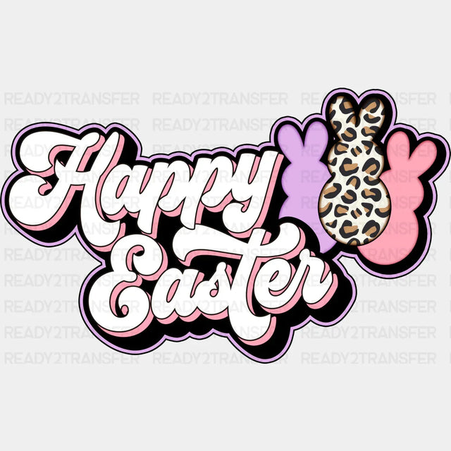 Happy Easter Design Easter DTF Transfer
