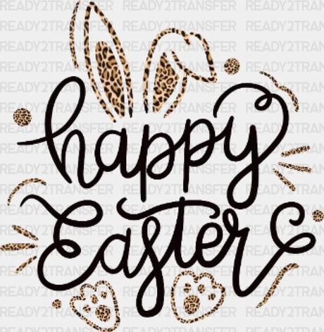 Happy Easter Dtf Heat Transfer Design