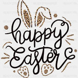Happy Easter Dtf Heat Transfer Design