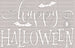 Happy Halloween DTF Transfer ready2transfer White