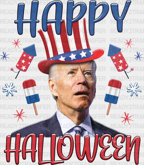 Happy Halloween Election Dtf Transfer