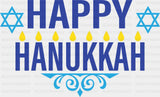 Happy Hanukkah - Dtf Heat Transfer