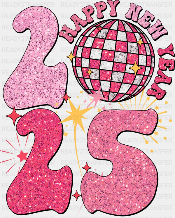 Happy New Year 2025 - New Year DTF heat transfer