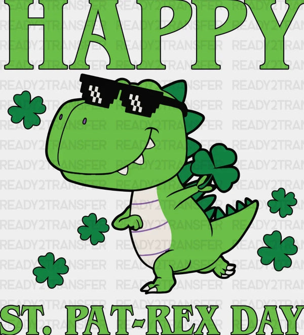 HAPPY ST.PAT-REX DAY DTF Transfer