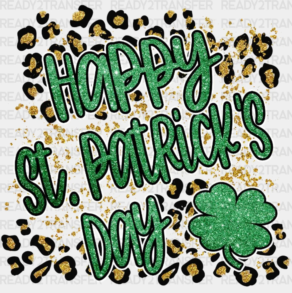 Happy St. Patrick’s Day Dtf Heat Transfer Saint Patricks Design St Paddys