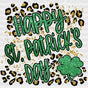 Happy St. Patrick’s Day Dtf Heat Transfer Saint Patricks Design St Paddys