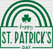 Happy St. Patrick's Day DTF Heat Transfer, Saint Patricks Day Design, St Paddys Day DTF ready2transfer Green