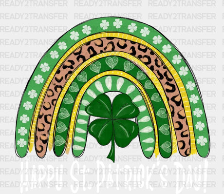 Happy St. Patrick’s Day Rainbow Dtf Heat Transfer Saint Patricks Design St Paddys