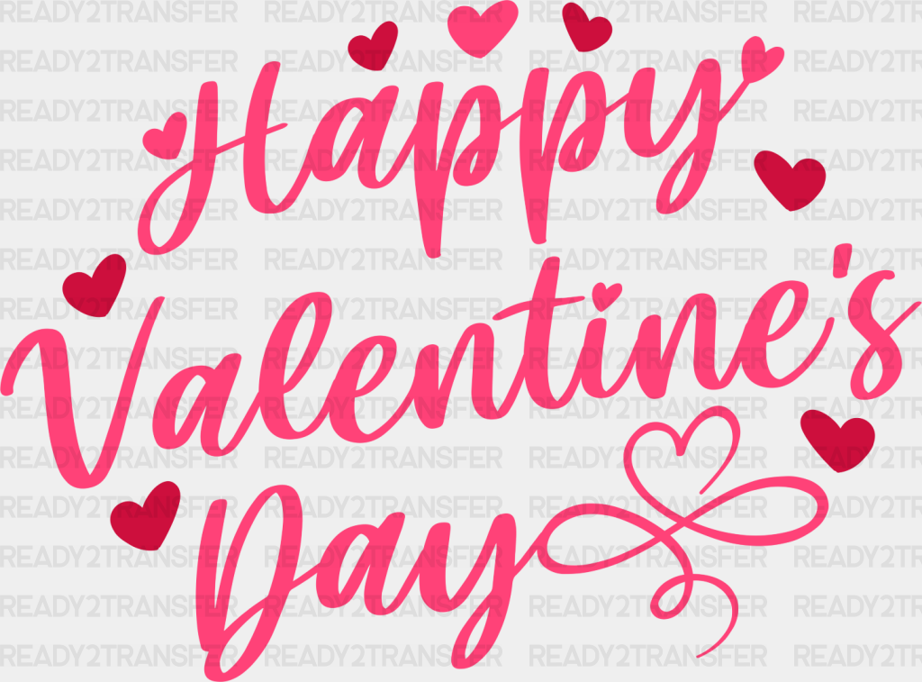 Happy Valentine’s Day - Dtf Heat Transfer