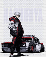 Hashiriya Racer - Anime Dtf Heat Transfer