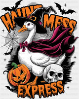 Haunt Mess Express - Halloween DTF Transfer ready2transfer