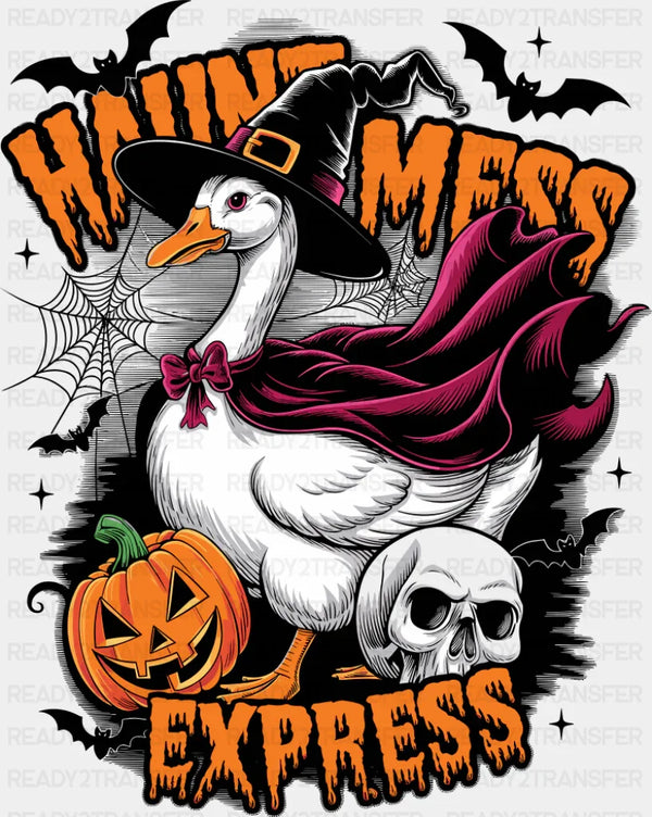 Haunt Mess Express - Halloween DTF Transfer