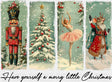Have Yourself A Merry Little Christmas Collage - Christmas DTF Transfer Adult Unisex - S & M (10’’) / Dark Color Design