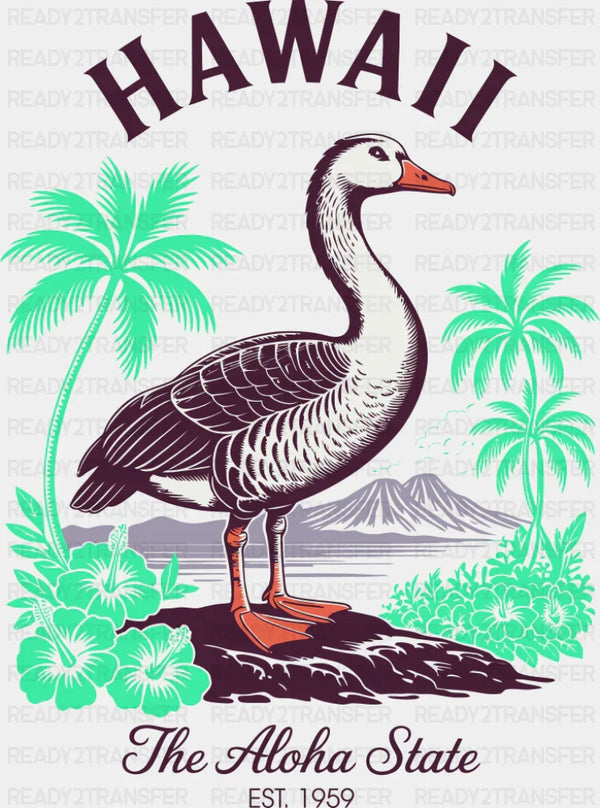 Hawaii The Aloha State - States & Cities DTF Transfer