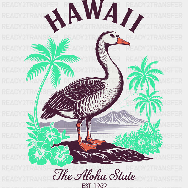 Hawaii The Aloha State - States & Cities DTF Transfer