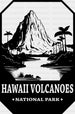 Hawaii Volcanoes National Park Design - National Parks DTF Transfers ready2transfer Black