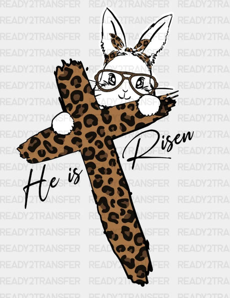 He Is Risen Easter Dtf Heat Transfer Design