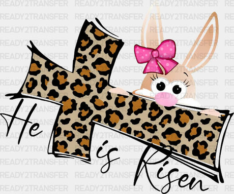 He Is Risen Easter Dtf Heat Transfer Design