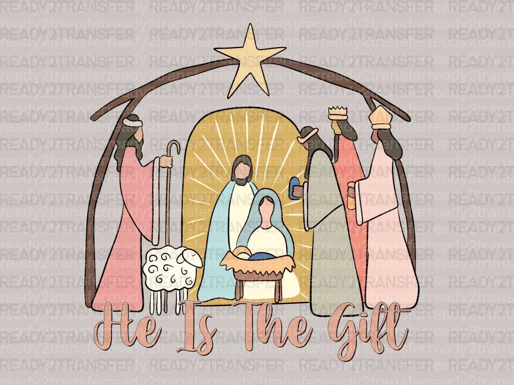 HE IS THE GIFT DTF Transfer - ready2transfer