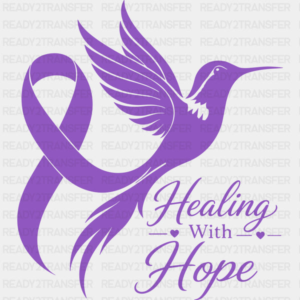 Healing With Hope - Hodgkin's Lymphoma Cancer DTF Transfers
